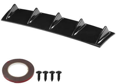 Imagen del producto de Difusor para parachoques trasero de fibra de carbono - Spoiler universal para parachoques