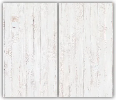 Produktbild von Tulup Glas-Herdabdeckplatte - 2x30x52cm - Glaskeramikkochfeld-Abdeckung Spritzschutz Zweiteilig Holz
