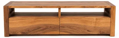 Produktbild von Massivholz TV-Lowboard Naturholz Zeitloses Design Wohnzimmermöbel