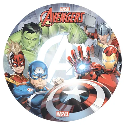 Produktbild von Dekora - Rundes essbares Papier - Avengers  Dekora