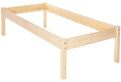 Zdjęcie produktu dla Łóżko dla seniorów Springos® z ramą o wysokości 55 cm, powierzchnia leżyska 90 x 200 cm