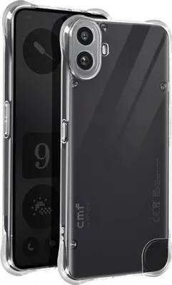 Produktbild von Avizar, Bumper-Hülle für Nothing CMF Phone 1 stoßfeste Ecken, Transparent