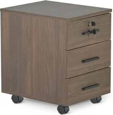 Produktbild von Kommode Arbeitszimmer Braun Einfarbig Modern Rechteckig Form Schubladen