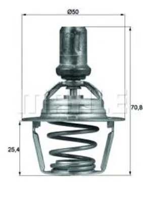 Produktbild von Behr Thermot-Tronik Thermostat, Kühlmittel  Tx 66 91D