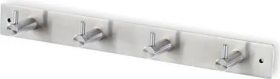 Produktbild von Siro Hakenleiste L= 322 mm LA= 298 mm Edelstahl