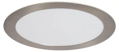 Produktbild von LED Einbaustrahler flach 18W Rund SuperSlim Schnitt Ø 205mm Silber 3000K Warmweiß