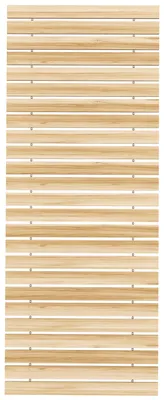Produktbild von Rollweg Gehweg Ausrollbarer Gartentritt, wetterbeständig, Fichtenholz, 120 x 47 x 1 cm, Natur