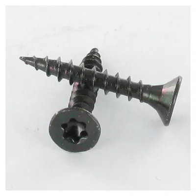 Produktbild von Spanplattenschrauben Senkkopfschraube T20 4X30 Stahl schwarz verzinkt