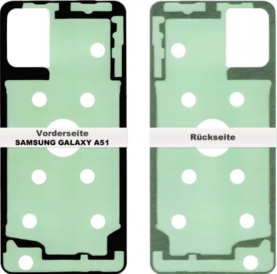 Produktbild von Samsung Galaxy A51 A515F Akkudeckel Klebefolie Kleber Backcover Rahmen Batterie Glue