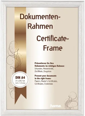 Obrázok produktu pre Hama Phoenix, Rámček na jeden obrázok, Sklo, Drevo, Biela, 15 x 20 cm, Obdĺžnikový, Reflektívne