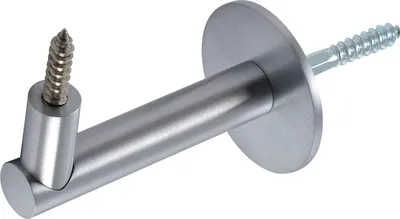Produktbild von Handlaufträger Rosetten ø 50 mm, Wandabstand 83 mm, Edelstahl verchromt