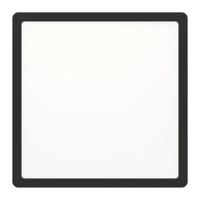 Zdjęcie produktu dla Eglo LED lampa sufitowa natynkowa panel Fueva 5 Black 29x29cm 20,5W 2400lm Ciepła biel 3000K