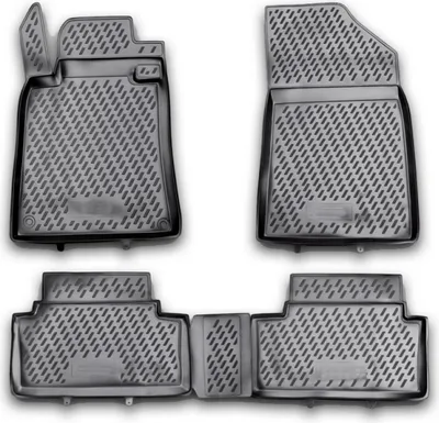 Produktbild von AD Tuning Gummi Fußmatten Set für Peugeot 508, Bj. 2010-2018