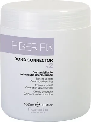 Image de Fanola Fiber Fix Bond Connector No.2 masque fortifiant pour cheveux très abîmés 1000 ml