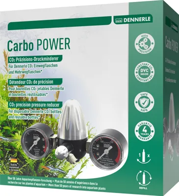 Produktbild von Dennerle Carbo POWER - Druckminderer zur exakten CO2 Dosierung