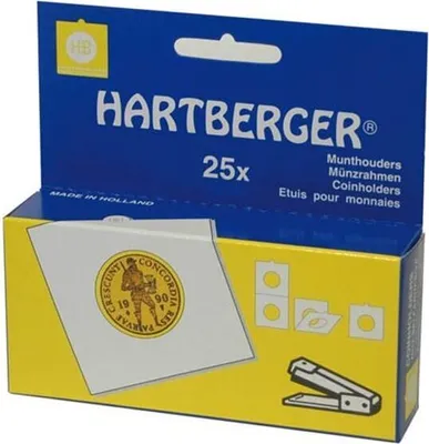 Produktbild von Lindner 8331395 HARTBERGER®-Münzrähmchen-1000er-Packung