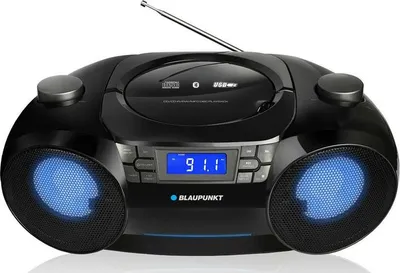 Immagine prodotto di Blaupunkt BB31LED Digitale 6 W FM Nero, Grigio Riproduzione MP3