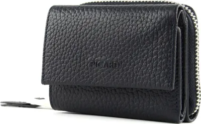 Produktbild von PICARD Leder Geldbörse Pure 1 Small Wallet Ozean blau