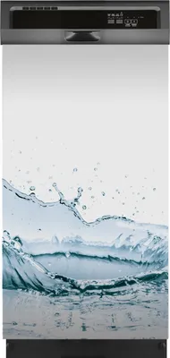 Produktbild von Aufkleber sticker 45x80 cm Dekorative folie Spülmaschine - Splash Früchte Spritz
