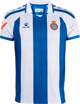 Produktbild von Kelme Rcd Espanyol 25/26 Replica Heim Junior-kurzarm-t-shirt 8 Years 8 Years