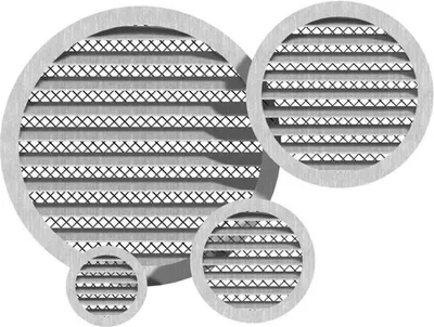Produktbild von Pro-Divide - Rundes Lüftungsgitter - Aluminium - Ø 150 mm