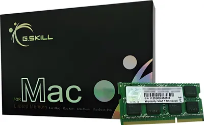 Zdjęcie produktu dla G.Skill 8GB DDR3-1600, 8 GB, 1 x 8 GB, DDR3, 1600 MHz, 204-pin SO-DIMM