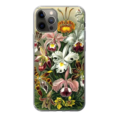 Produktbild von MuchoWow® Handyhülle Schutzhülle Hülle für iPhone 13 Pro Orchidee - Haeckel - Kunst Silikon Softcase Handy Hülle - Handy-Tasche