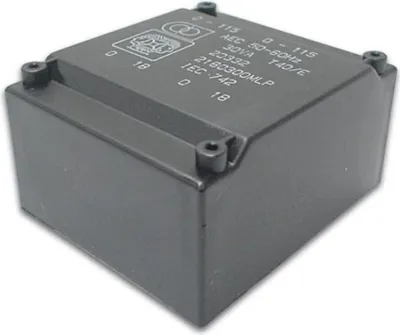 Immagine prodotto di Trasformatore extrapiatto 10va 2 x 24v / 2 x 0,208a