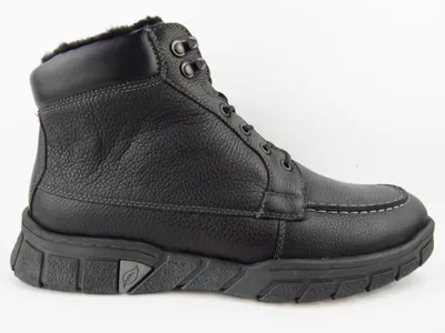 Produktbild von Waldläufer H- LIno Schnürstiefel Schwarz : 46