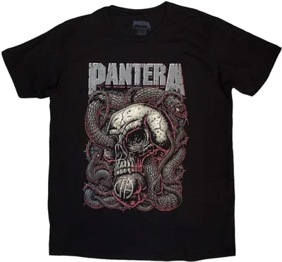 Produktbild von Pantera Serpent Skull Black S T-Shirt