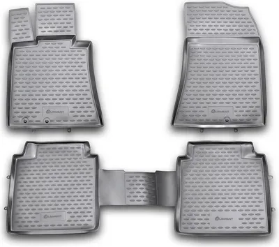 Image de ELEMENT 3D tapis de sol pour HYUNDAI Equus, 2010->, Berline, 4 pcs.