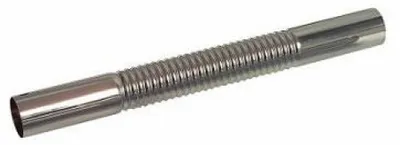 Produktbild von Verchromter, faltbarer Trinkhalm, Durchmesser 26 mm, Länge 300 mm