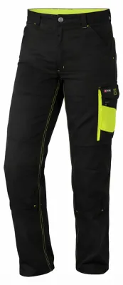 Produktbild von Parkside Herren Arbeitshose robust Baustelle Werkstatt Knieschoner Schwarz 56