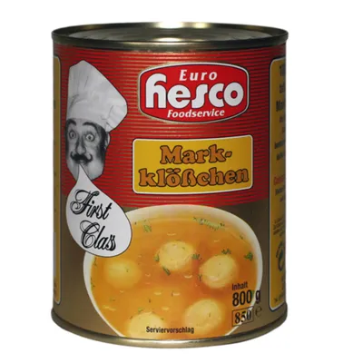 Obrázek produktu pro Hesco First Class knedlíčková polévka First Class připravená k jídlu 850ml