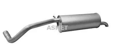 Produktbild von ASMET 21.022 Endschalldämpfer für SKODA Fabia II Combi (545) Auspuff