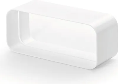 Immagine prodotto di NABER F-VRO Connettore per tubi / Tubo piatto / Bianco / Tubo piatto da 150 mm (4043005)