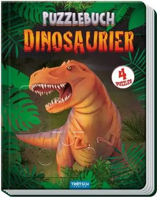 Produktbild von Trötsch Dinosaurier Puzzlebuch: Beschäftigungsbuch Entdeckerbuch Puzzlebuch