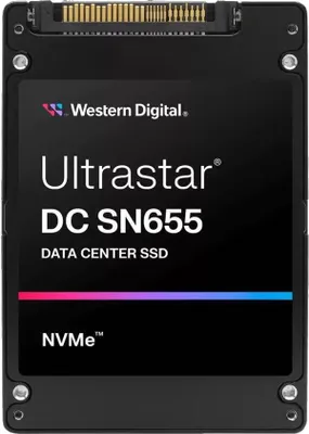 Image de WESTERN DIGITAL Ultrastar DC SN655 U.3 15.36TB