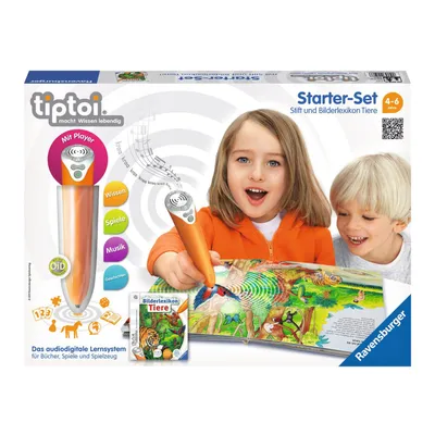 Produktbild von Ravensburger 00508 Tiptoi Starter-Set: Stift und Bilderlexikon Tiere