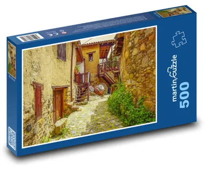Obrázek produktu pro Puzzle 500 Kakopetria - Kypr, ulice - martinpuzzle