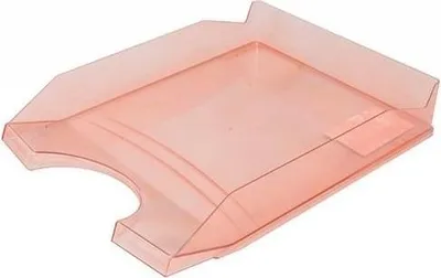 Produktbild von Schublade für Schreibtisch A4 ROT Transparent Polystyrol Polypropylen