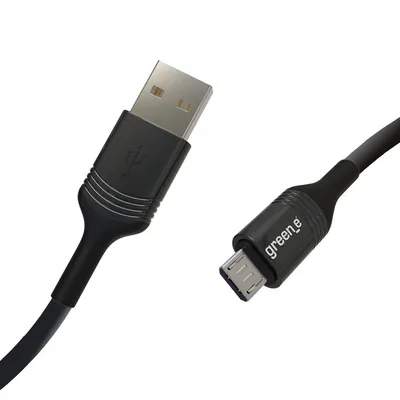 Produktbild von Green E GR1036, 2,5 m, USB A, Micro-USB A, Schwarz