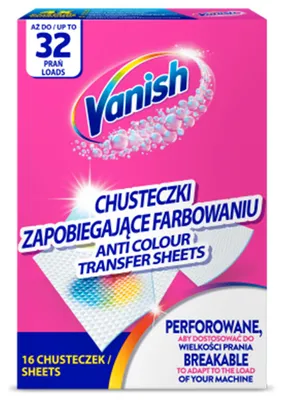 Produktbild von 015986 Vanish Farbschutztücher, 16 Tücher