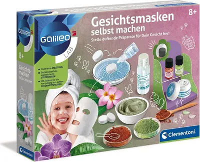 Produktbild von Clementoni Galileo Gesichtsmasken selbst machen