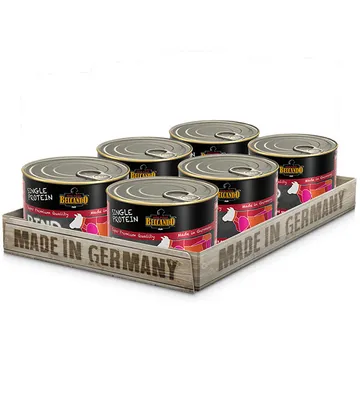 Produktbild von BELCANDO® Single Protein Rind 6x 200g