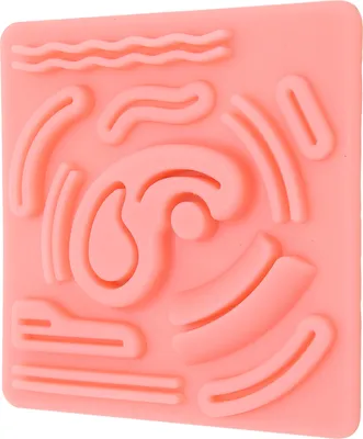 Image de Tampon de simulation de suture laparoscopique,Tampon de simulation de suture laparoscopique en silicone,Tampon d'entraînement à la suture laparoscopique,Tampon prédécoupé pour suture laparoscopique