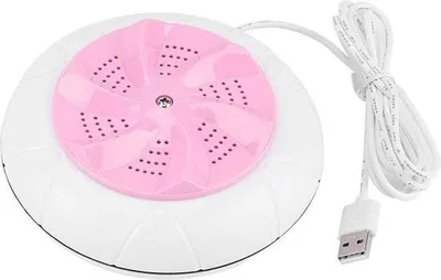 Produktbild von Kleine Ultraschallwaschmaschine Reise Rosa