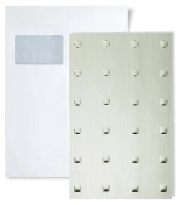 Productafbeelding van 1 PROEFMONSTER WallFace S-11273 DIN A5 | Wandpaneel Staal SQUARE 3 HGS