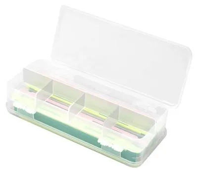 Produktbild von DELPHIN Kunstköderbox Delphin TBX Duo 185-5P EVA 185x85x50mm