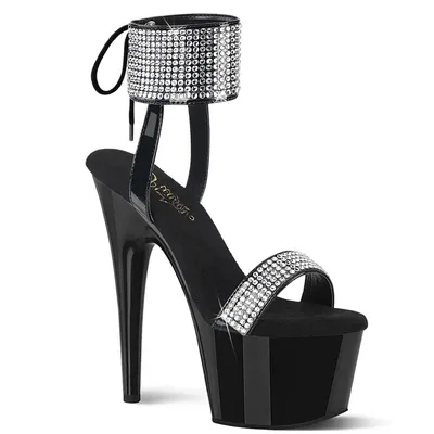 Obrázok produktu pre ADORE-770 Dámske sandále značky Pleaser, čierny lak , EU 35, US 5